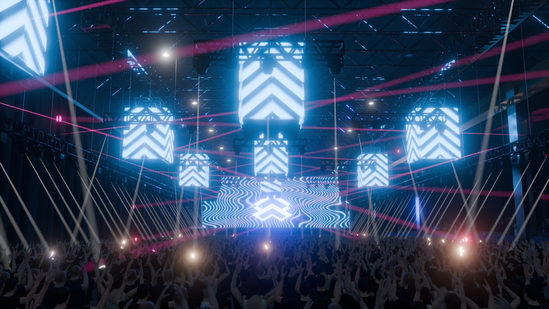 Chris Stussy Storehouse — stage and crowd animation